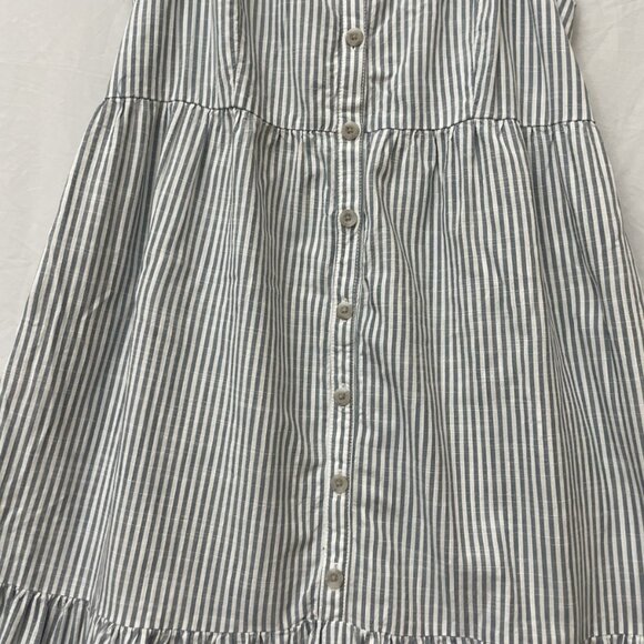Isabel & Ingrid Dress Striped Blue White Sleeveless Size Small NWT - Picture 3 of 13